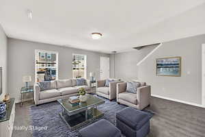 Spacious and light! Brand new carpet throughout! Move in ready!