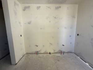 View of laundry area