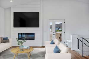 Great Room/Virtually Staged