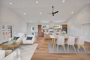 Great Room/Virtually Staged