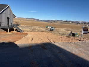 Gravel driveway