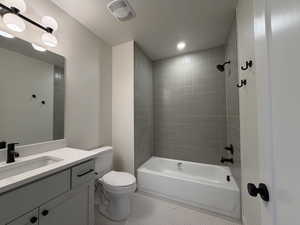 Full bathroom in basement