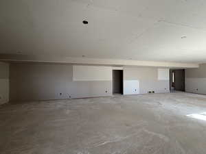 Will be finished with carpet