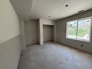 Bedroom 1 of 2 in basement