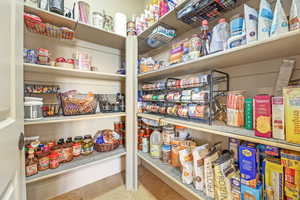 View of storage area