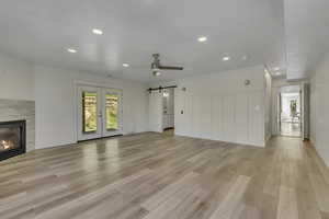 Main floor primary bedroom