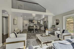 Great room off kitchen