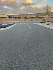 RV Pull through parking