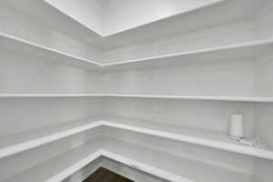 Storage area featuring a sauna / steam room