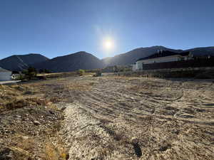 View of mountain backdrop