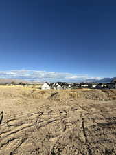 View of mountain background
