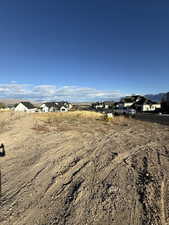 View of yard with a residential view