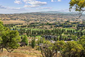 View of rural area featuring a water and mountain view