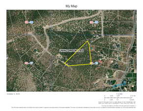 Map of property location with property parcel outlined