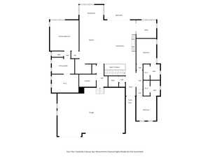 View of floor plan / room layout