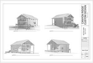 View of a document with a collage of images