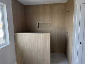 Detailed view of a shower