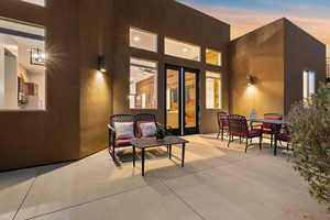 View of patio / terrace featuring outdoor dining space