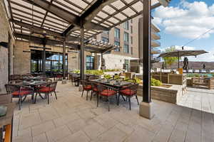 View of patio / terrace with outdoor dining space