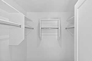 View of spacious closet