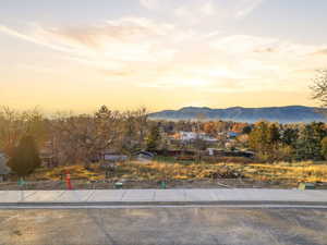 View of mountain background