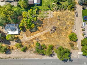 Aerial view of property and surrounding area