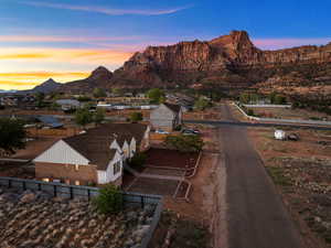 View of mountain background