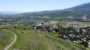 View of mountain background