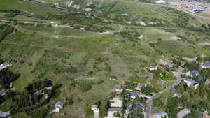 Aerial view of property's location