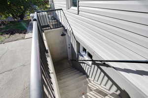 View of stairs
