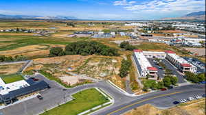 Aerial view of mountains