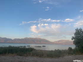 Water view with a mountain backdrop