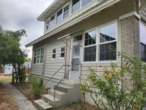 Entrance to property