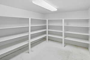 View of storage room