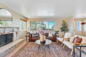 Lots of natural light