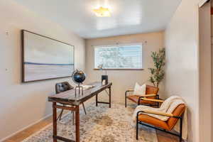 Office/bedroom #2 on main floor