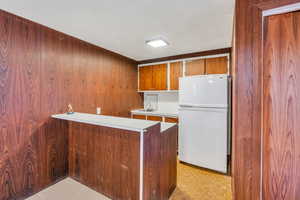 Basement kitchenette