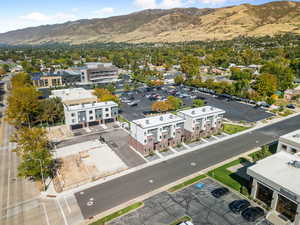 Bird's eye view of mountains