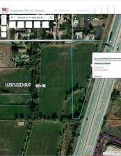 Map of property location with property parcel outlined