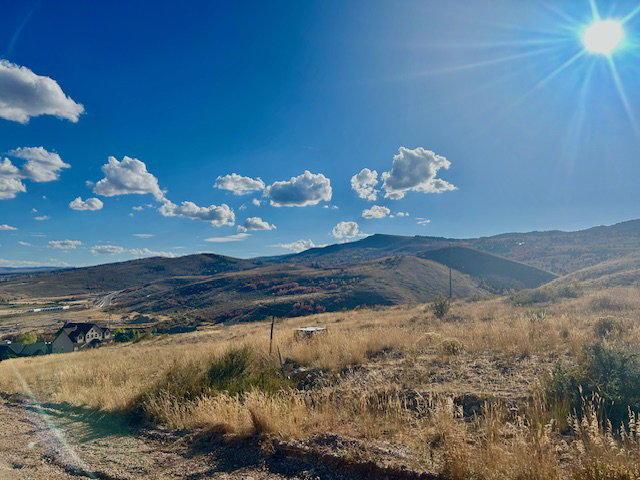 View of mountain backdrop