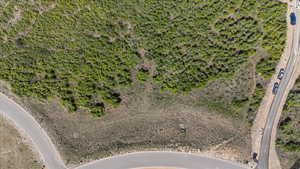 Aerial view of property and surrounding area