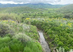 View of mountain backdrop