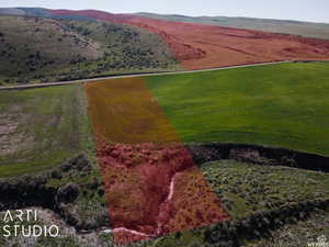 View of rural area featuring a mountainous background