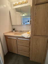 Bathroom with lots of storage