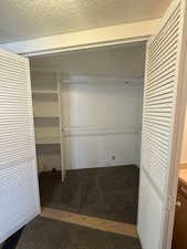 Primary bathroom with walk in closet!