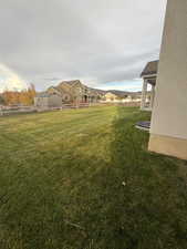 View of yard featuring a patio area