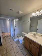 3/4 bath off entry & bedroom #2