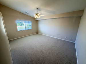 Primary Bedroom with New Carpet