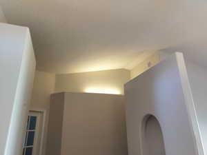 More Indirect Lighting above door to Primary