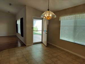 Rear Door from Kitchen Dining to Back Patio